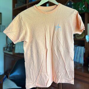 Guy Harvey Swordfish Tee – Faded Peach (Size Small)